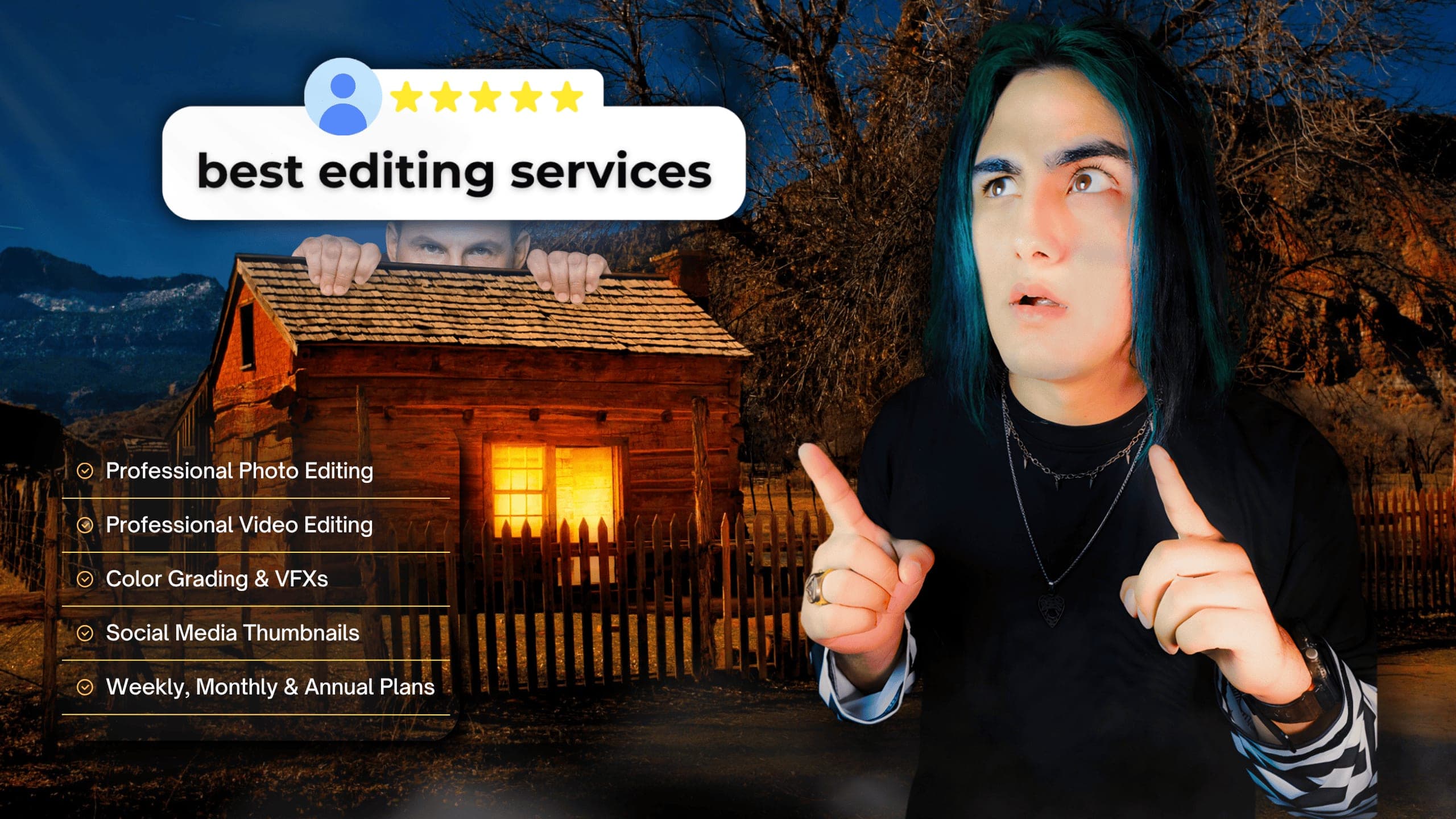 Edited photo example